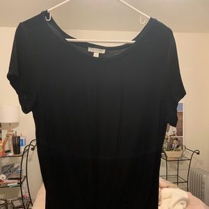 black t-shirt, great condition, never worn